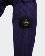 Stone Island marineblauwe trui met ronde hals - S