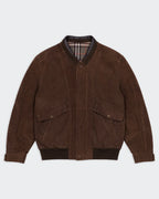 Burberry Brown Bomber Jacket - M