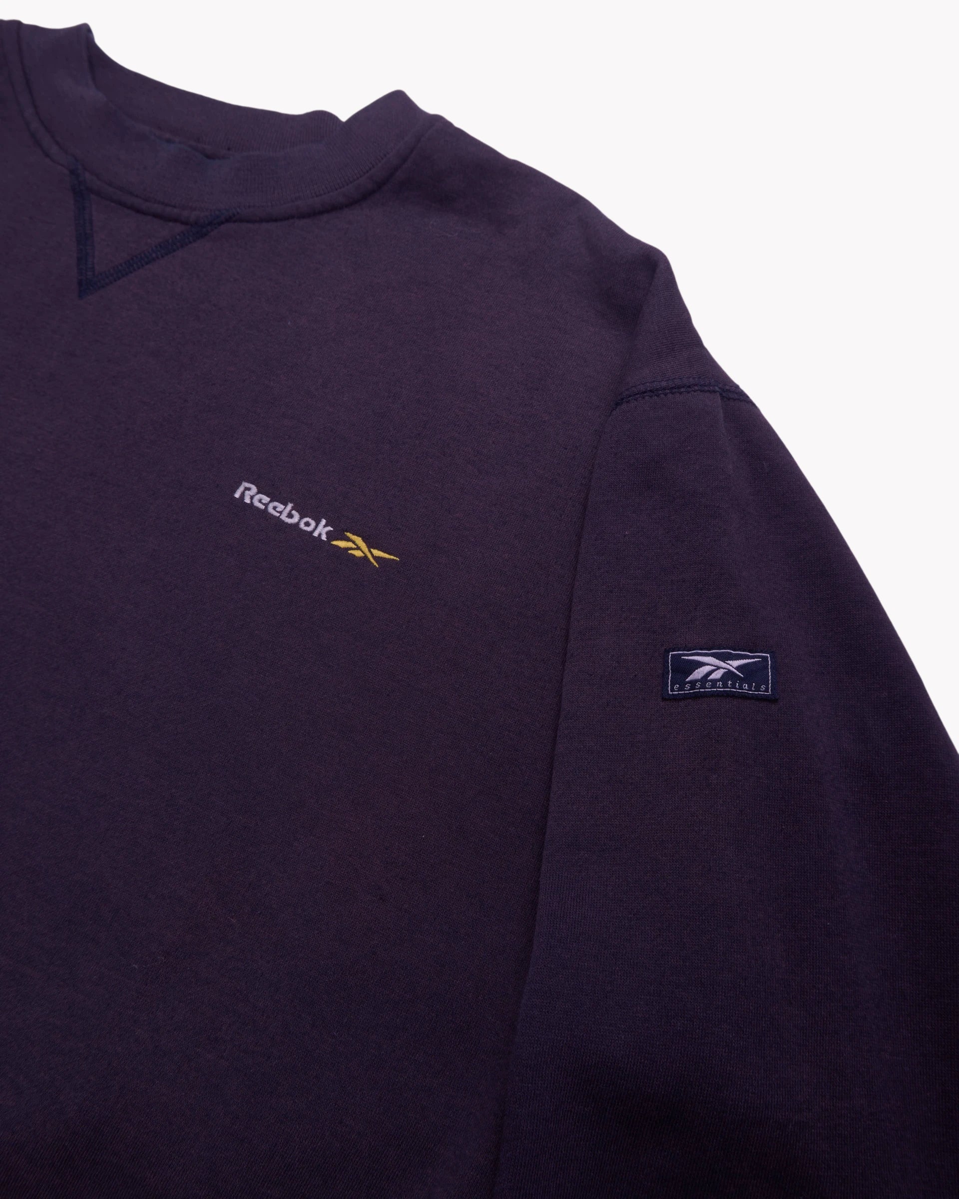Reebok Black Crewneck Jumper - M