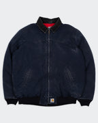 Carhartt Navy Santa Fe Bomber Jacket - XL
