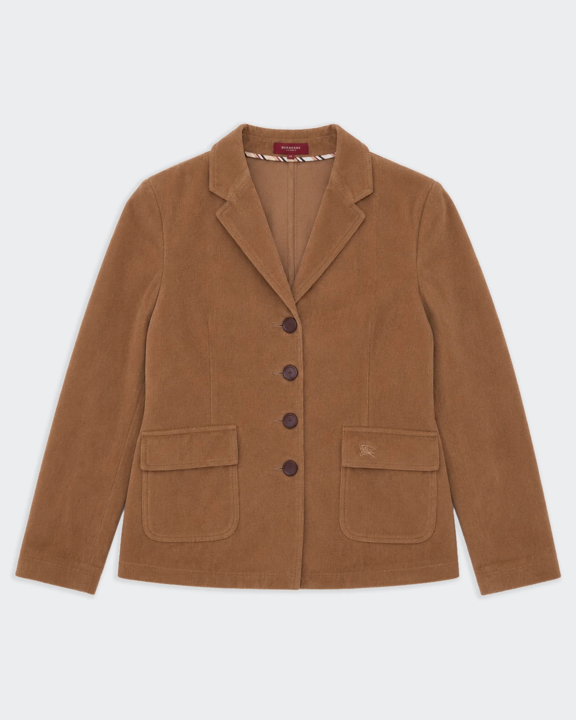 Burberry Brown Single-breasted Blazer - M