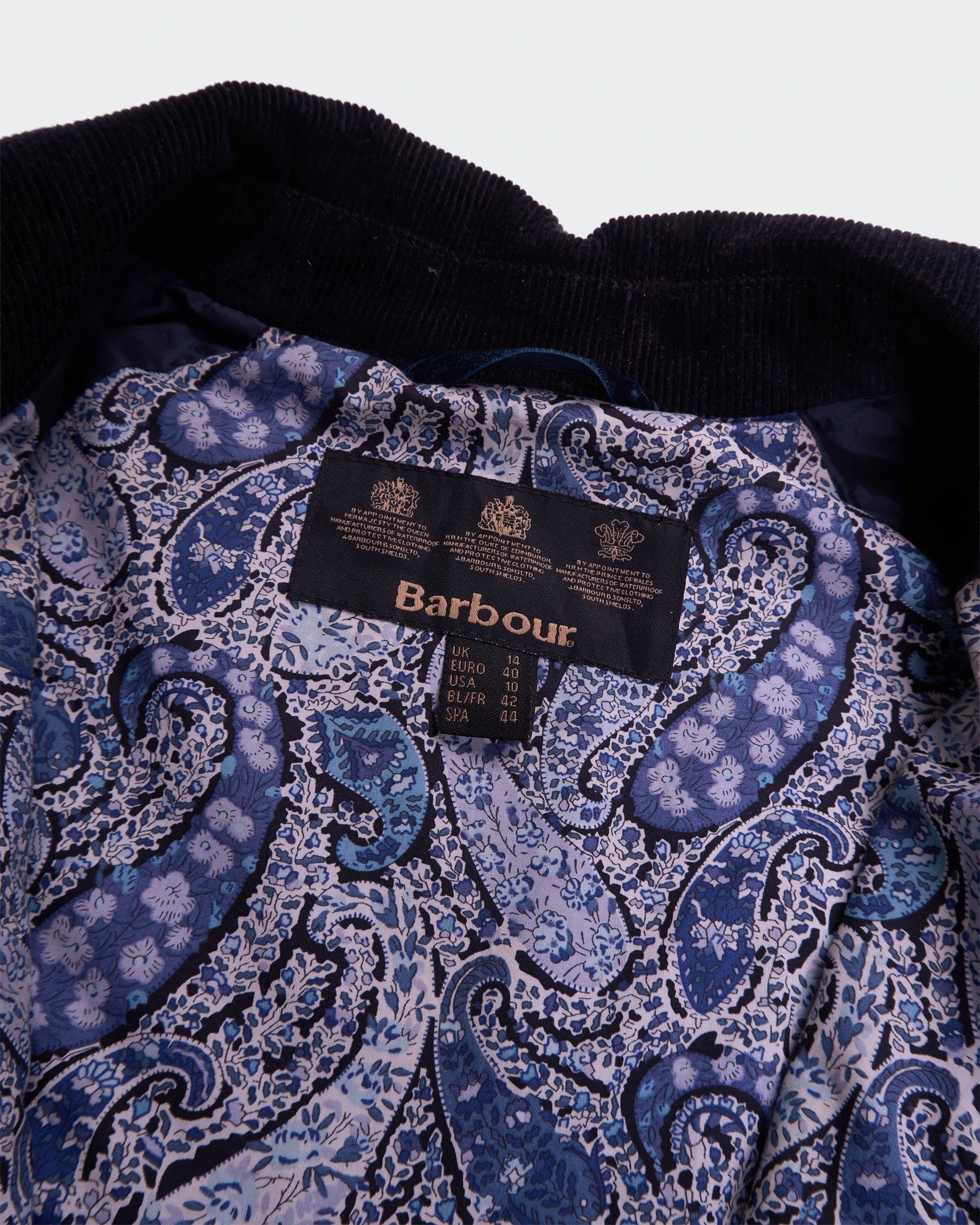 Barbour Navy Jacket - M