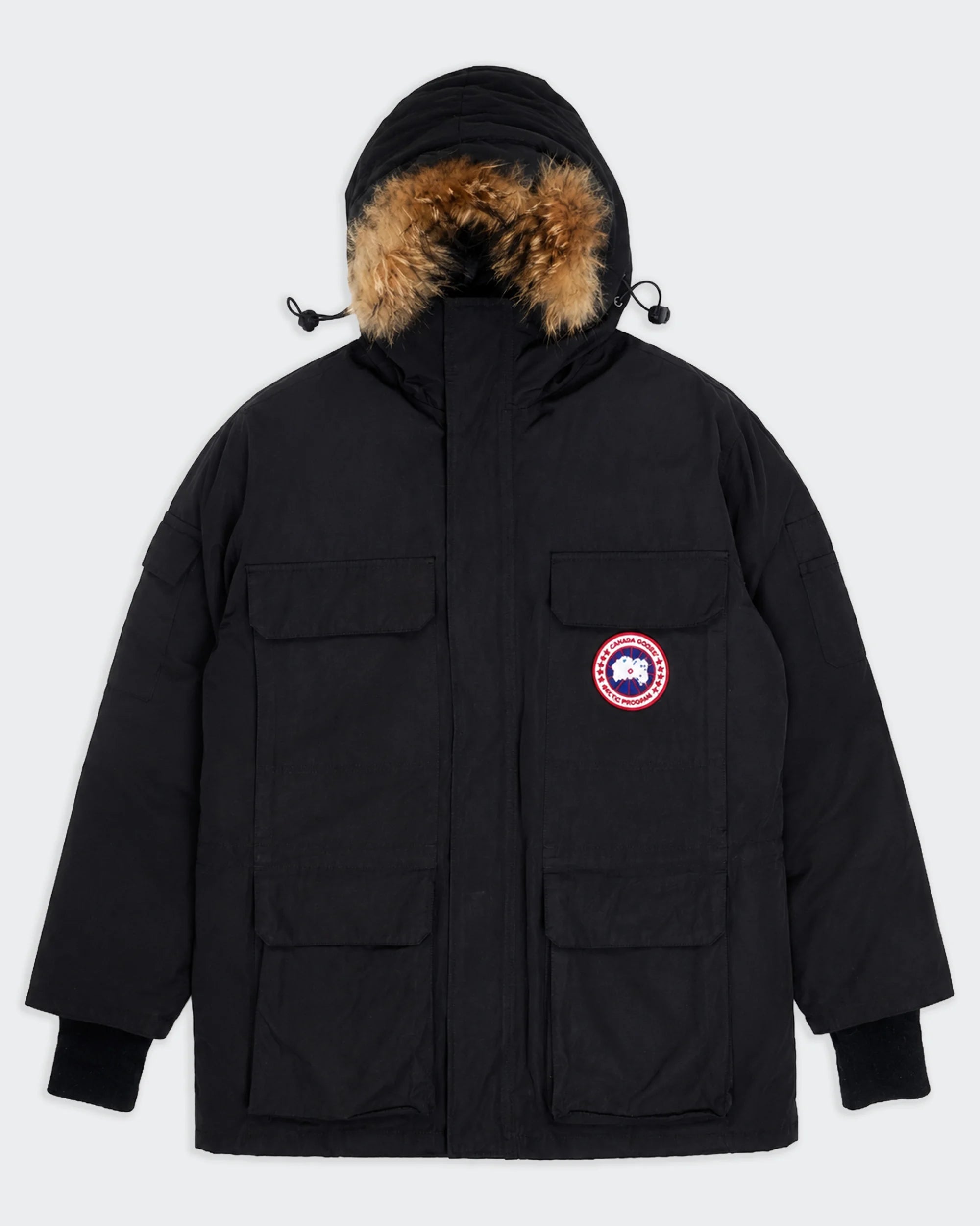 Canada Goose Black Parka Coat - L