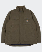 Carhartt bruine jas XL canvas