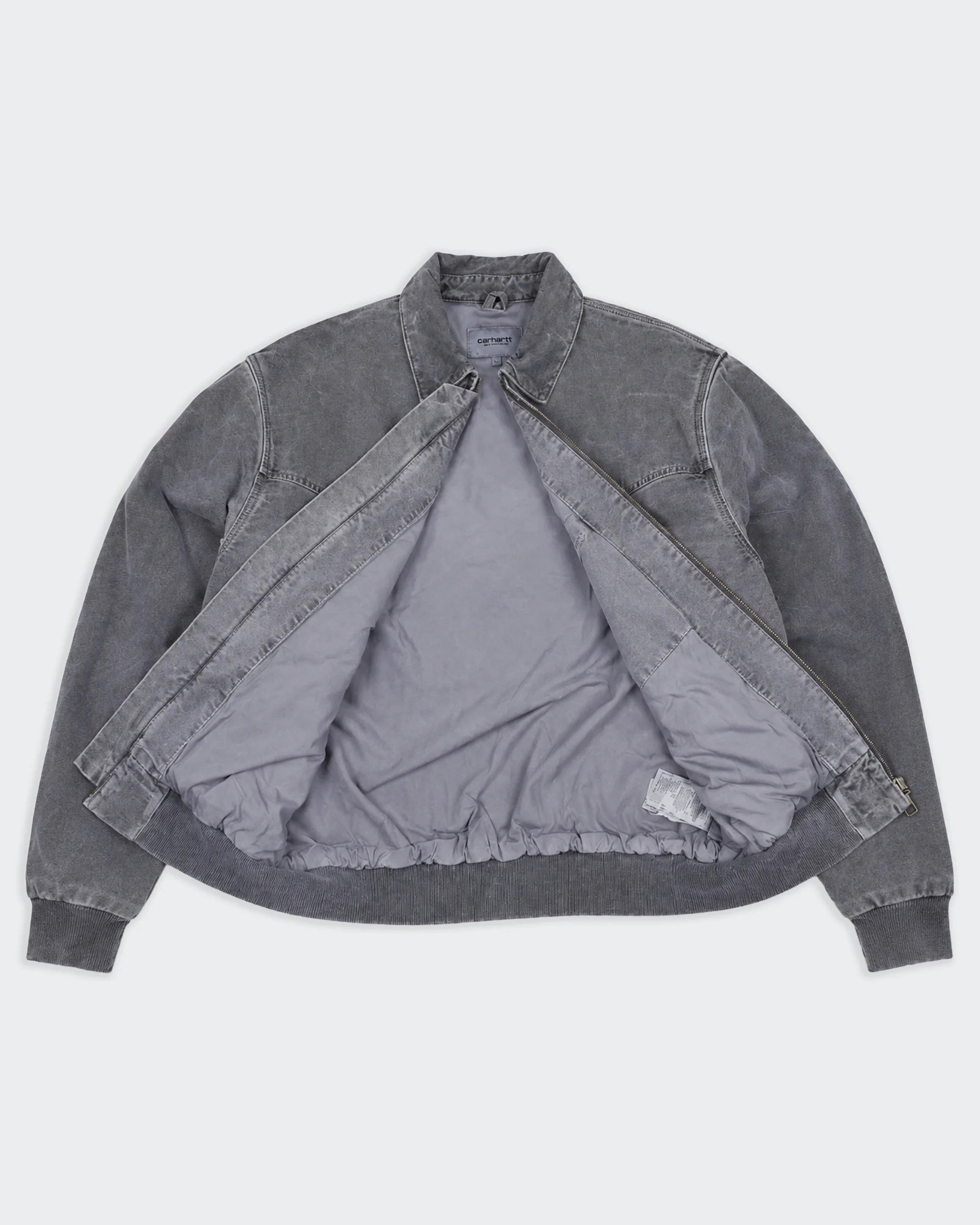 Carhartt Grey Sante Fe Bomber Jacket - M