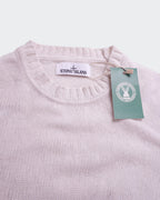 Stone Island witte trui met ronde hals - S