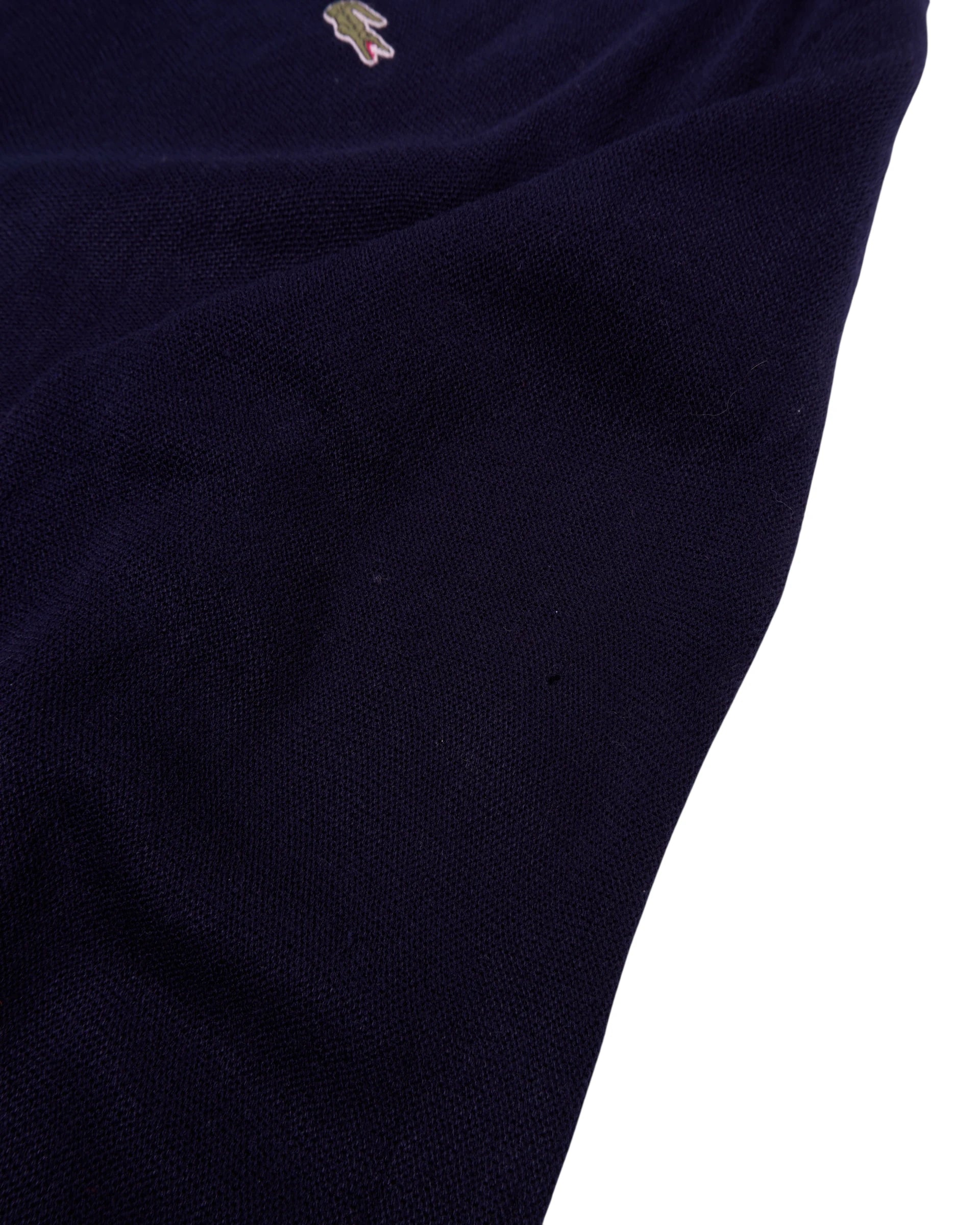 Lacoste Navy V-neck Jumper - XXL