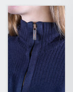 Burberry Navy Full-Zip Jumper - S