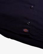 Dickies Navy Button-up Shirt - L