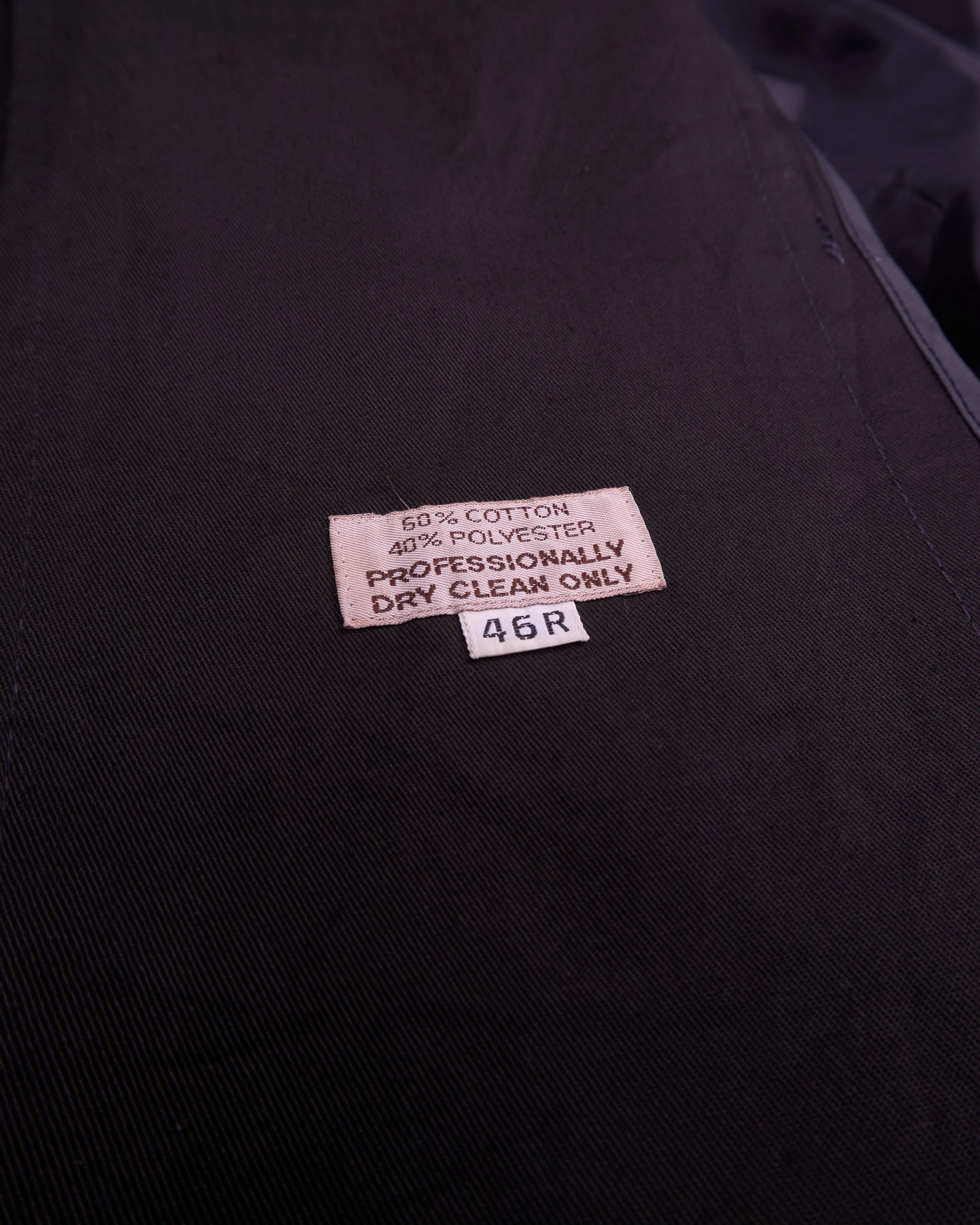 Christian Dior Black Overcoat - XL