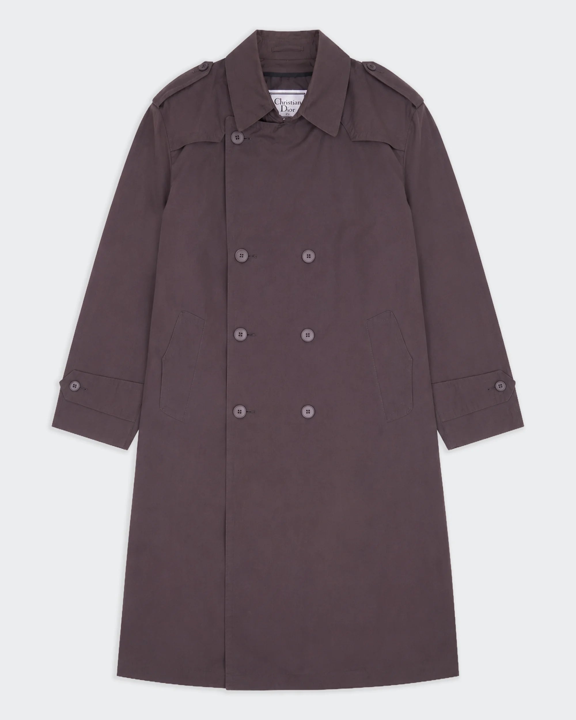 Christian Dior Grey Trenchcoat - L
