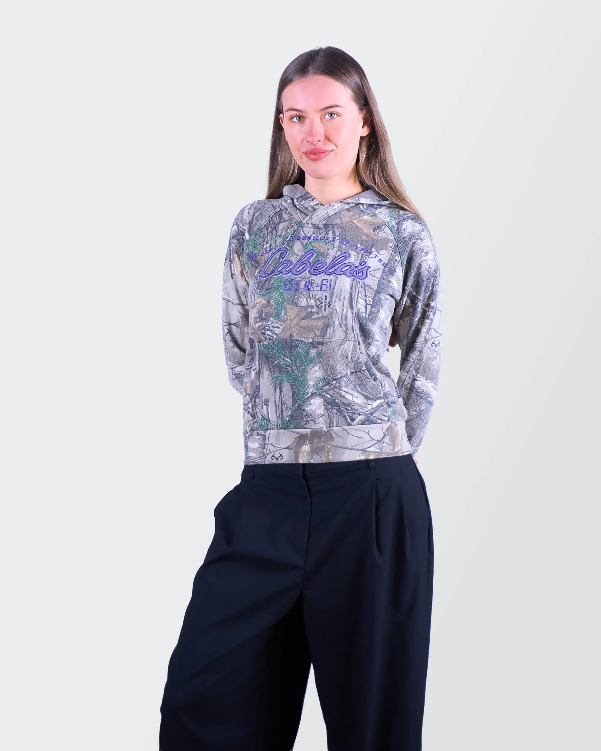 Realtree Grey Hoodie - S