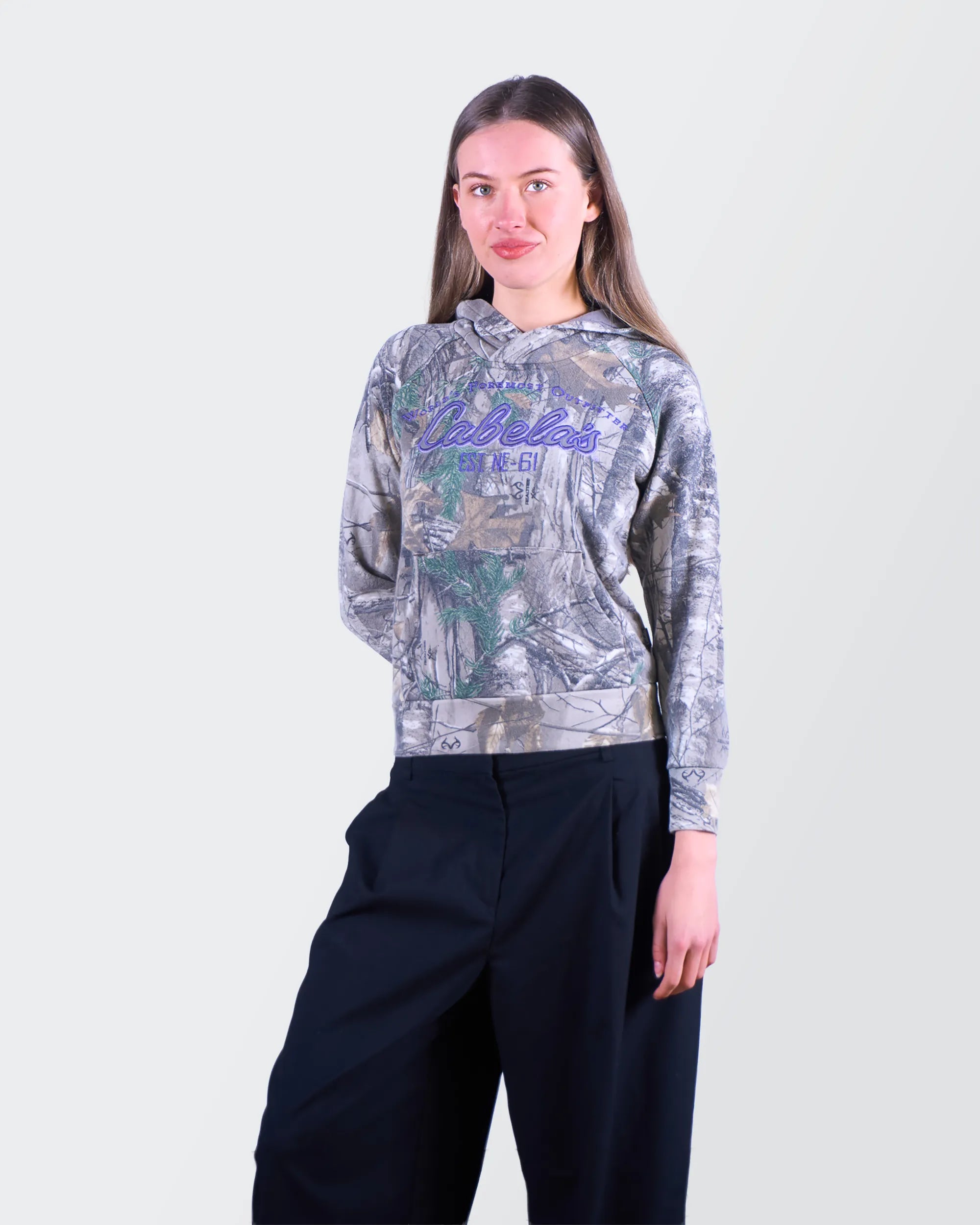 Realtree Grey Hoodie - S