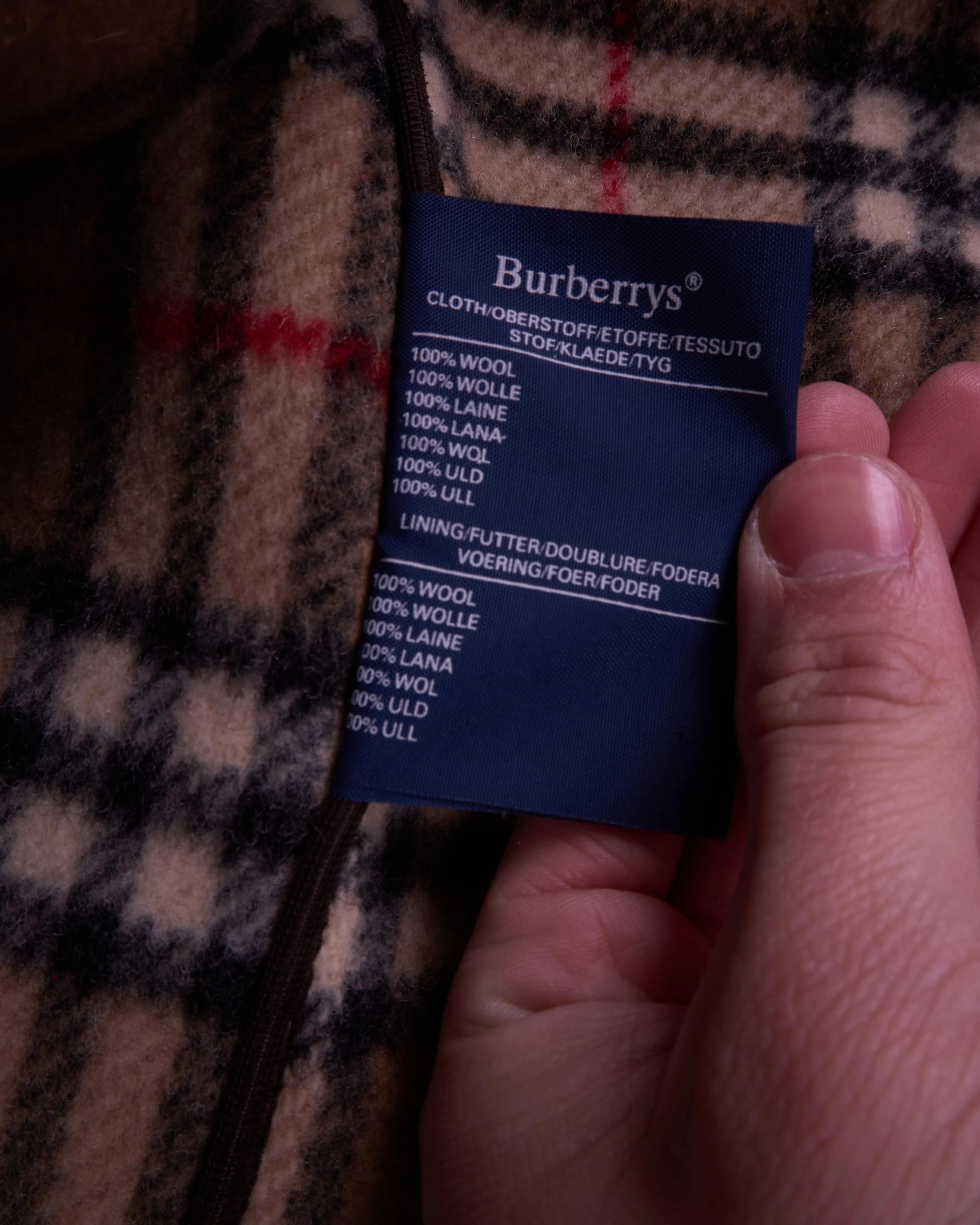 Burberry Brown Duffle Coat - XL