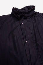 Burberry Navy Overcoat - XL