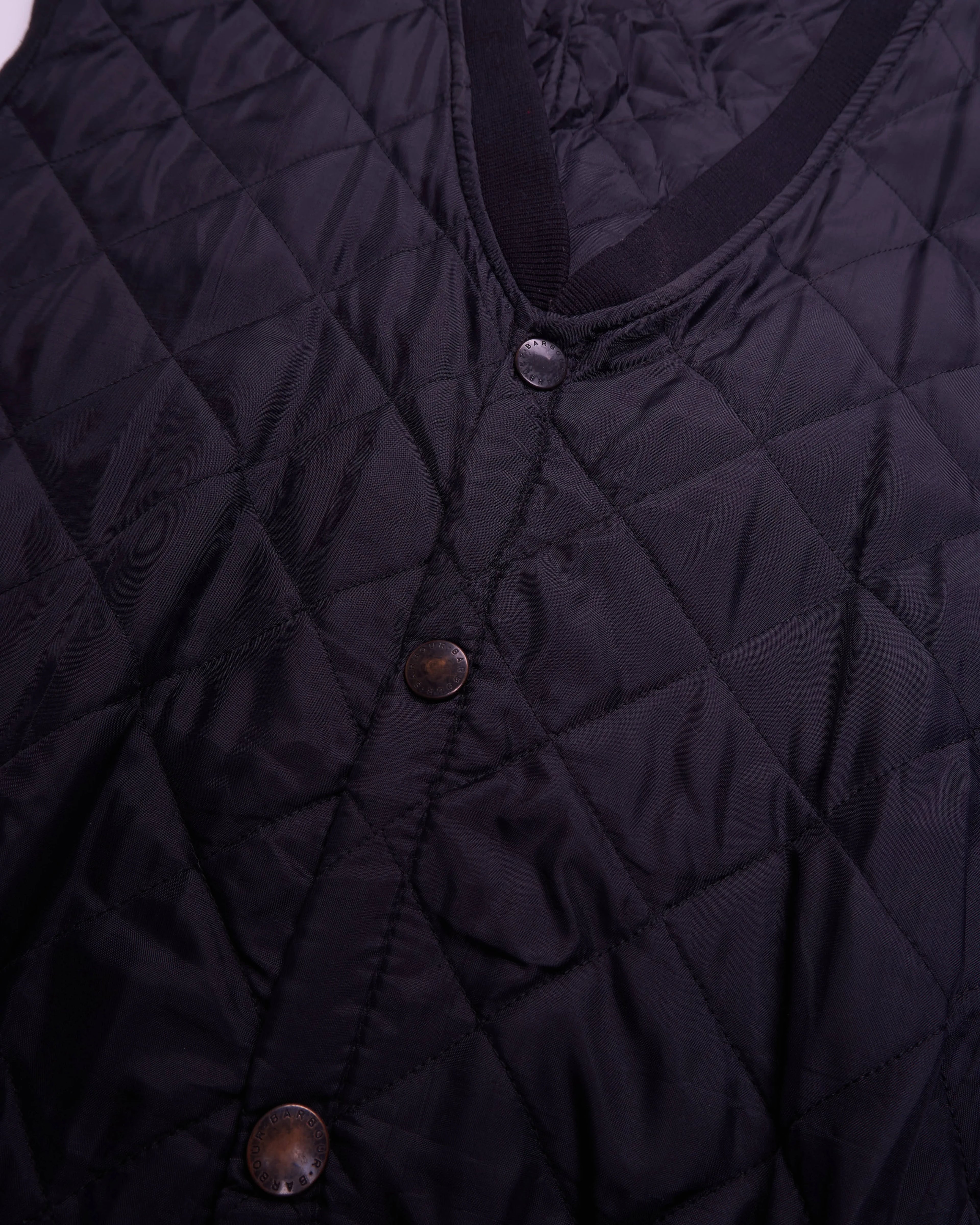 Barbour Black Vest - XL