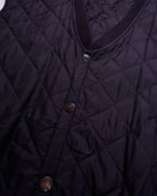 Barbour Black Vest - XL