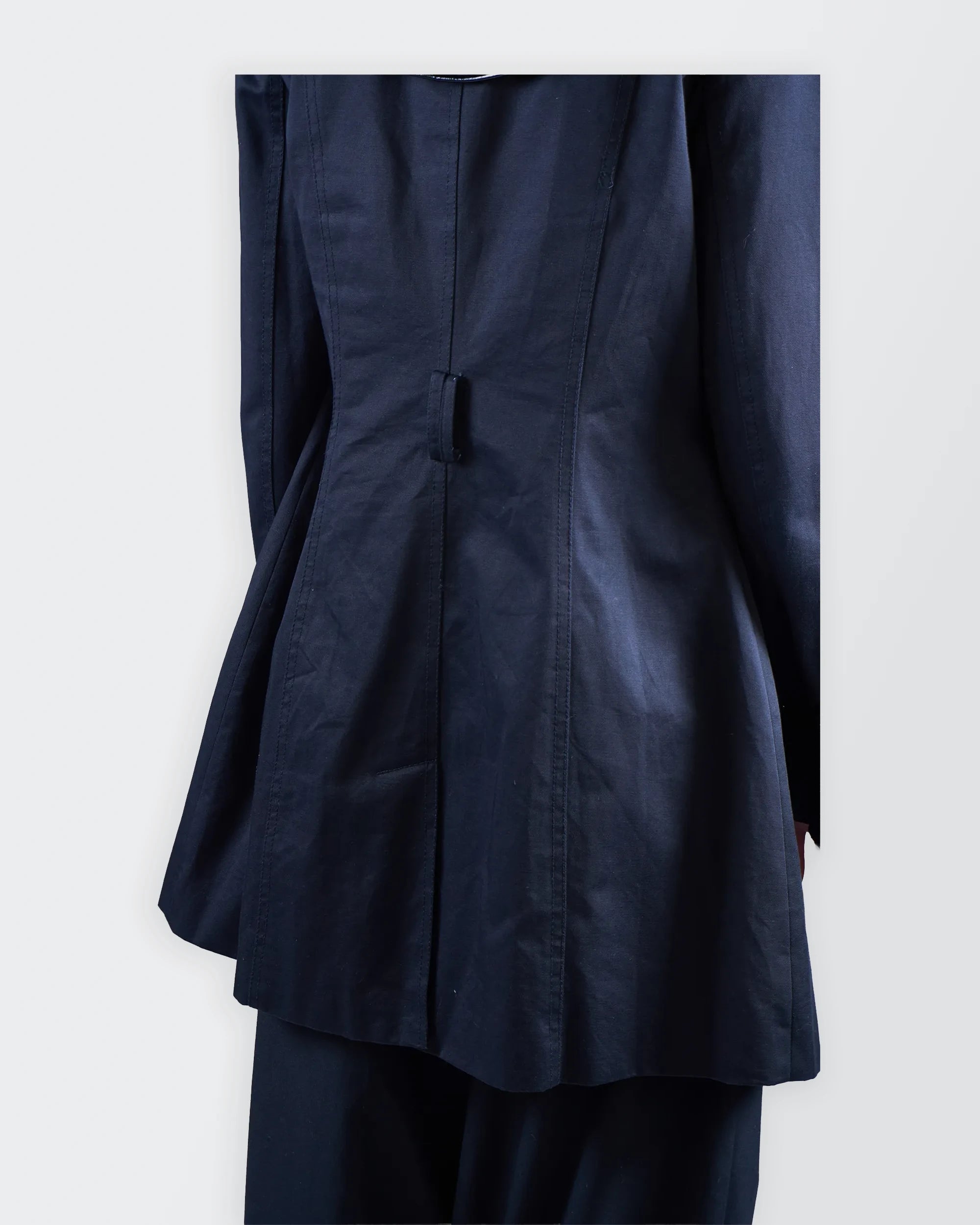 Burberry Black Trenchcoat - S