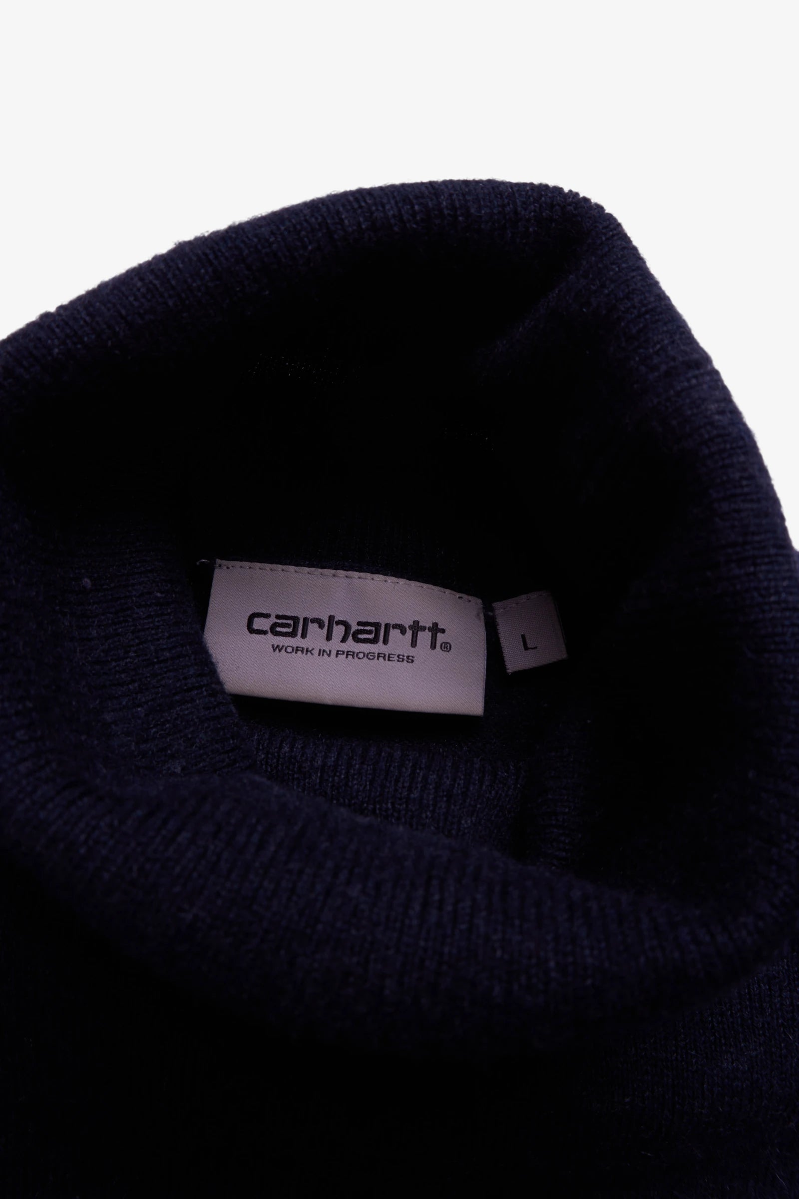 Carhartt Navy Turtleneck Jumper -