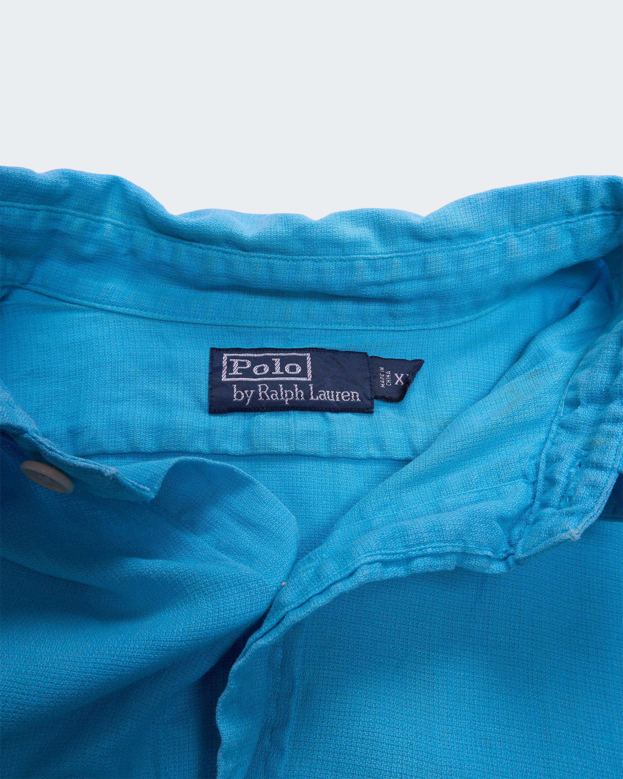 Ralph Lauren Blue Button-up Shirt - M