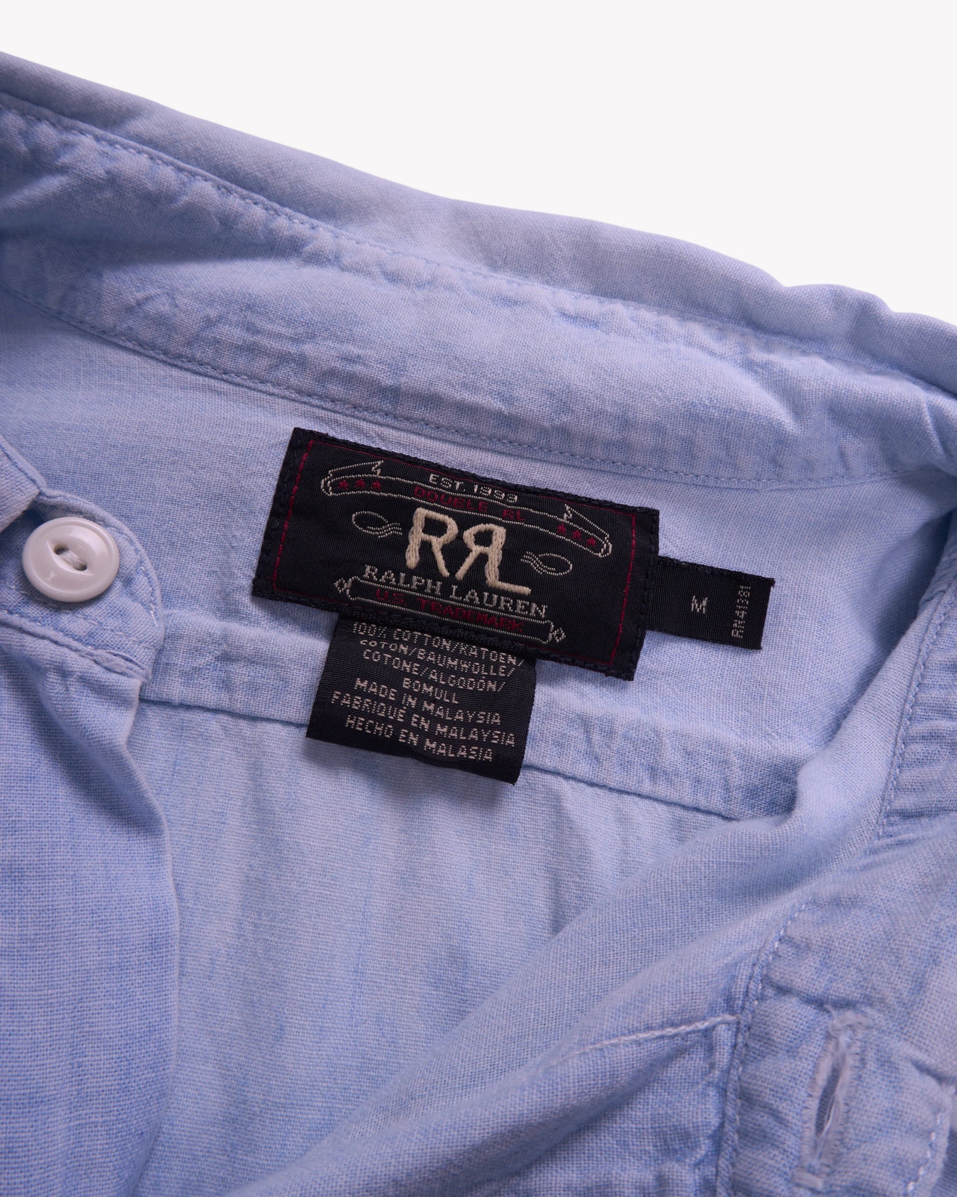 Ralph Lauren Blue Button-up Shirt - L