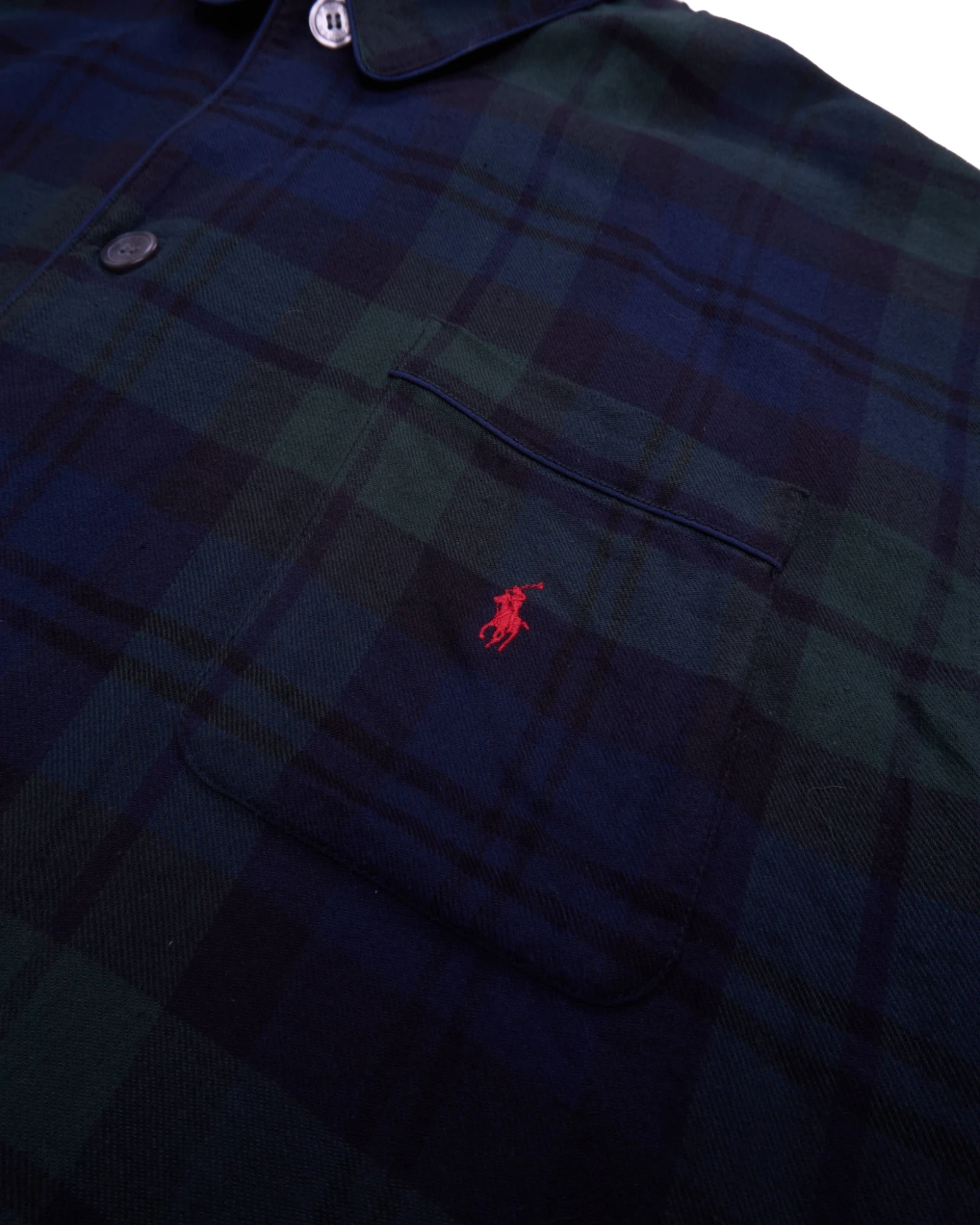 Ralph Lauren Navy Button-up Shirt - XL