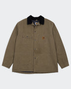 Carhartt bruine werkjas XXL canvas, corduroy