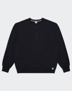 Russell Athletic Black Crewneck Jumper - XL