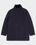 Burberry Navy Car Coat - L