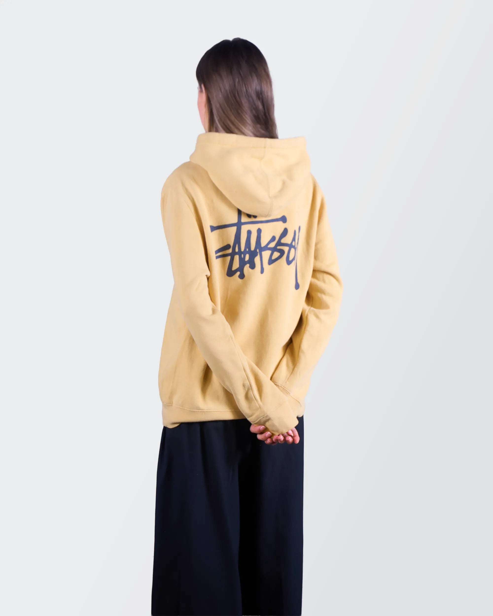 Stüssy Yellow Hoodie - M