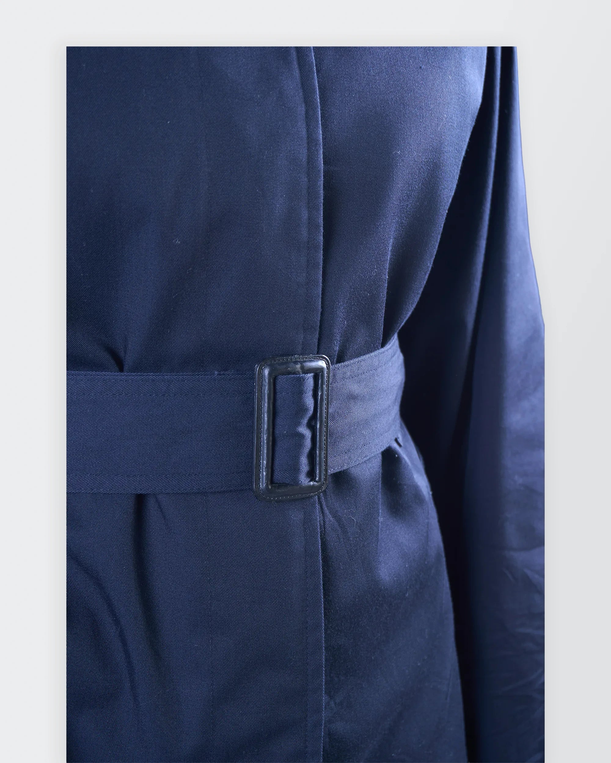 Burberry Navy Trenchcoat - L