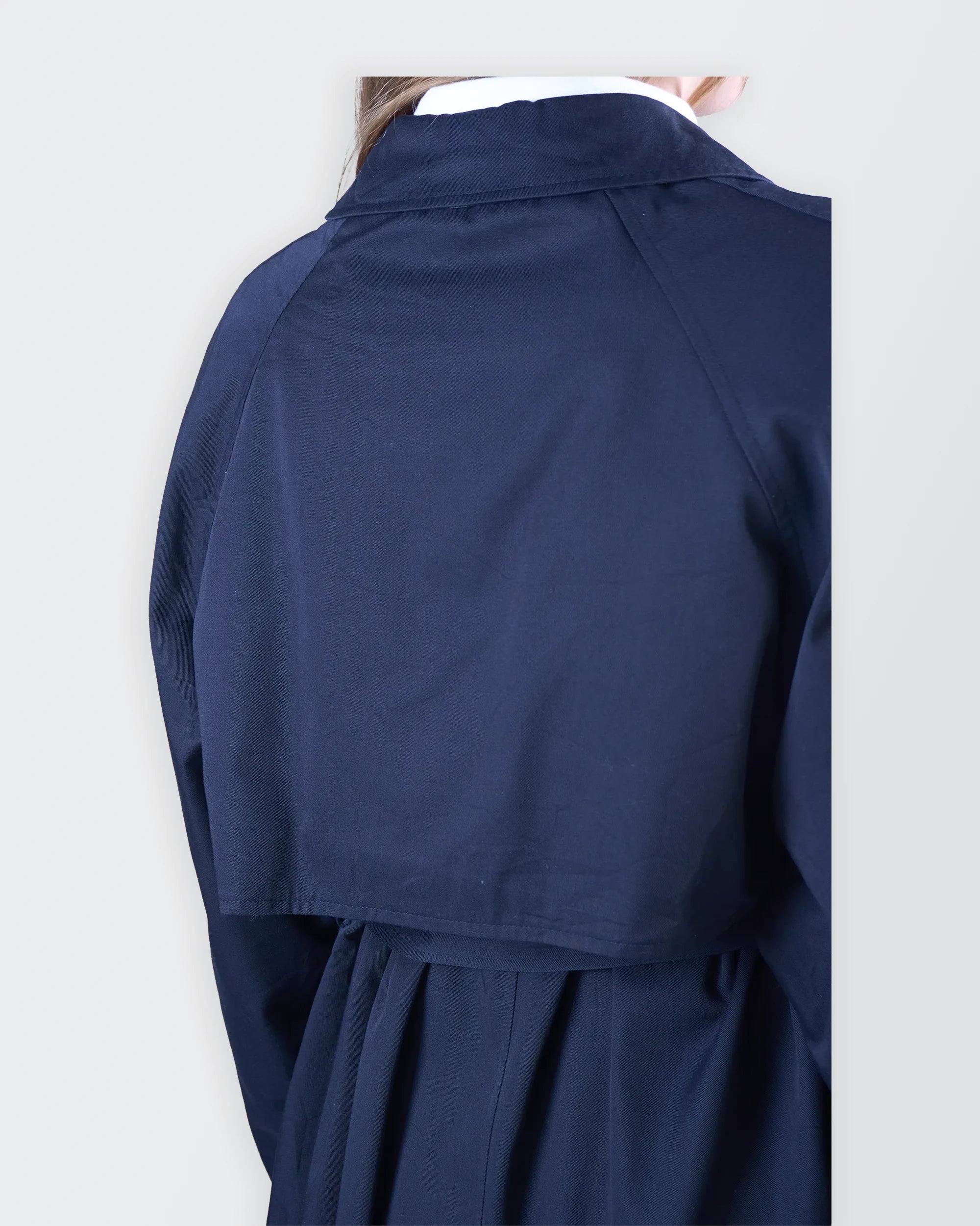 Burberry Navy Trenchcoat - L