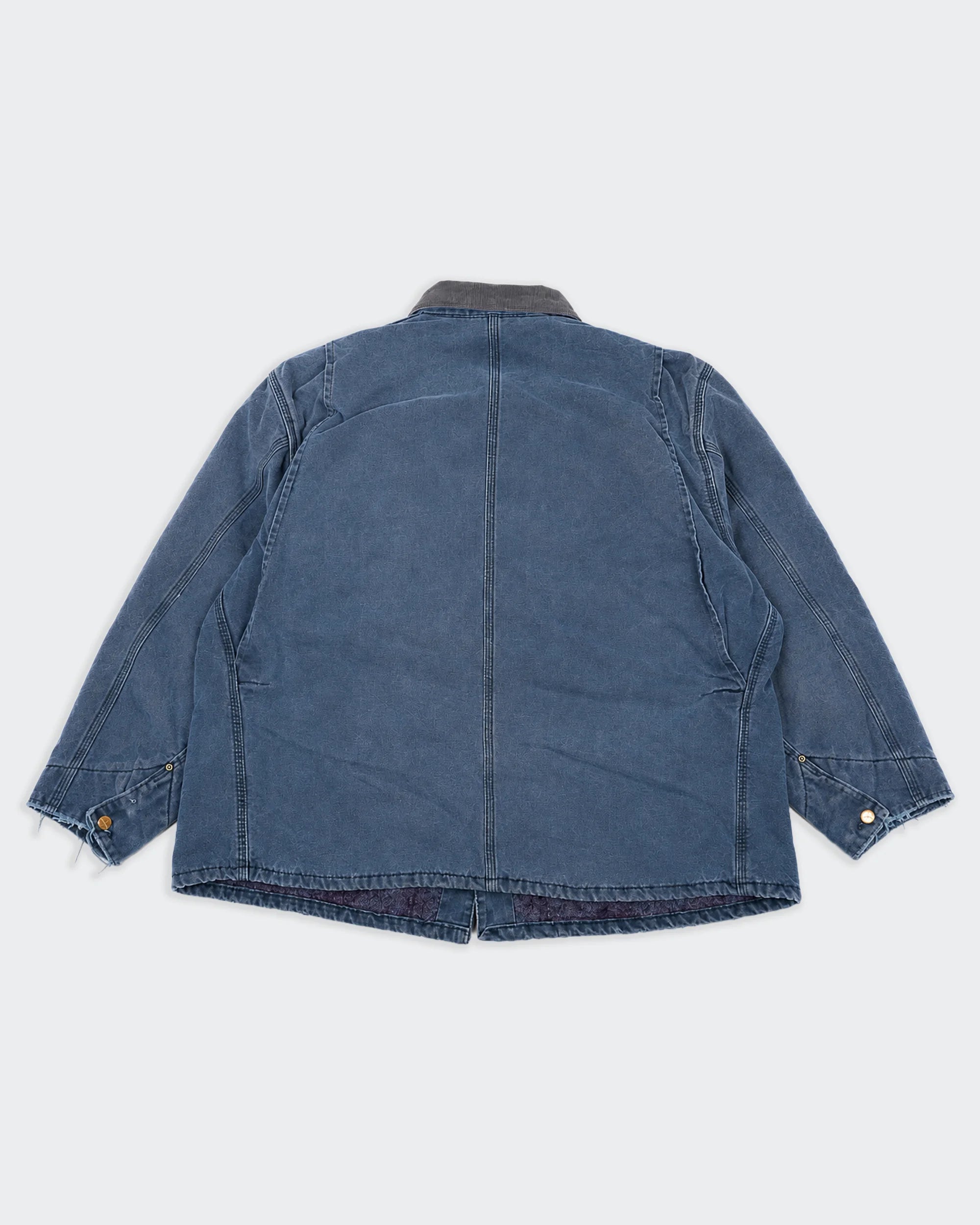 Carhartt Blue Chore Coat XXL Denim, Corduroy