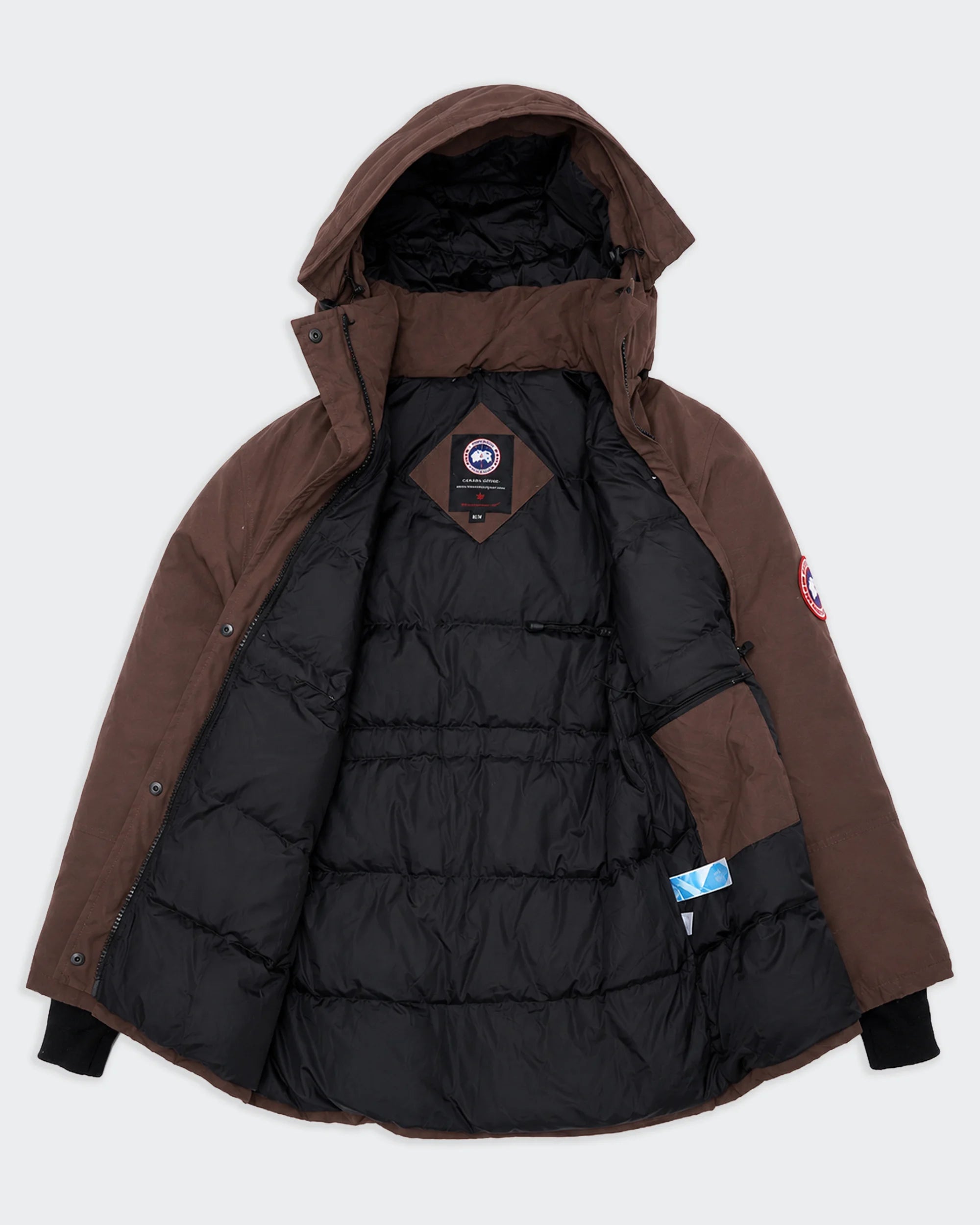 Canada Goose Brown Parka Coat - M