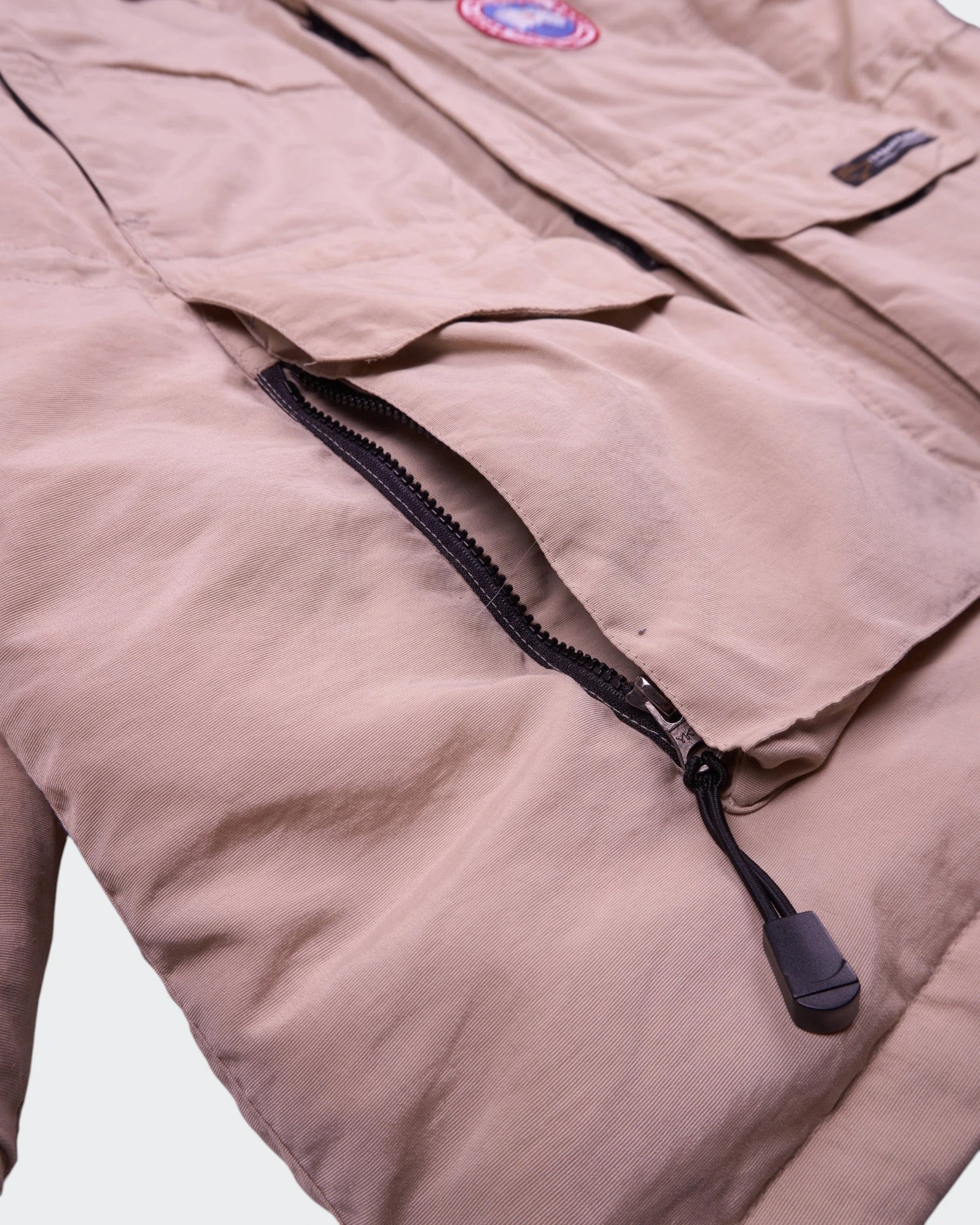 Canada Goose Beige Parka Coat - XL