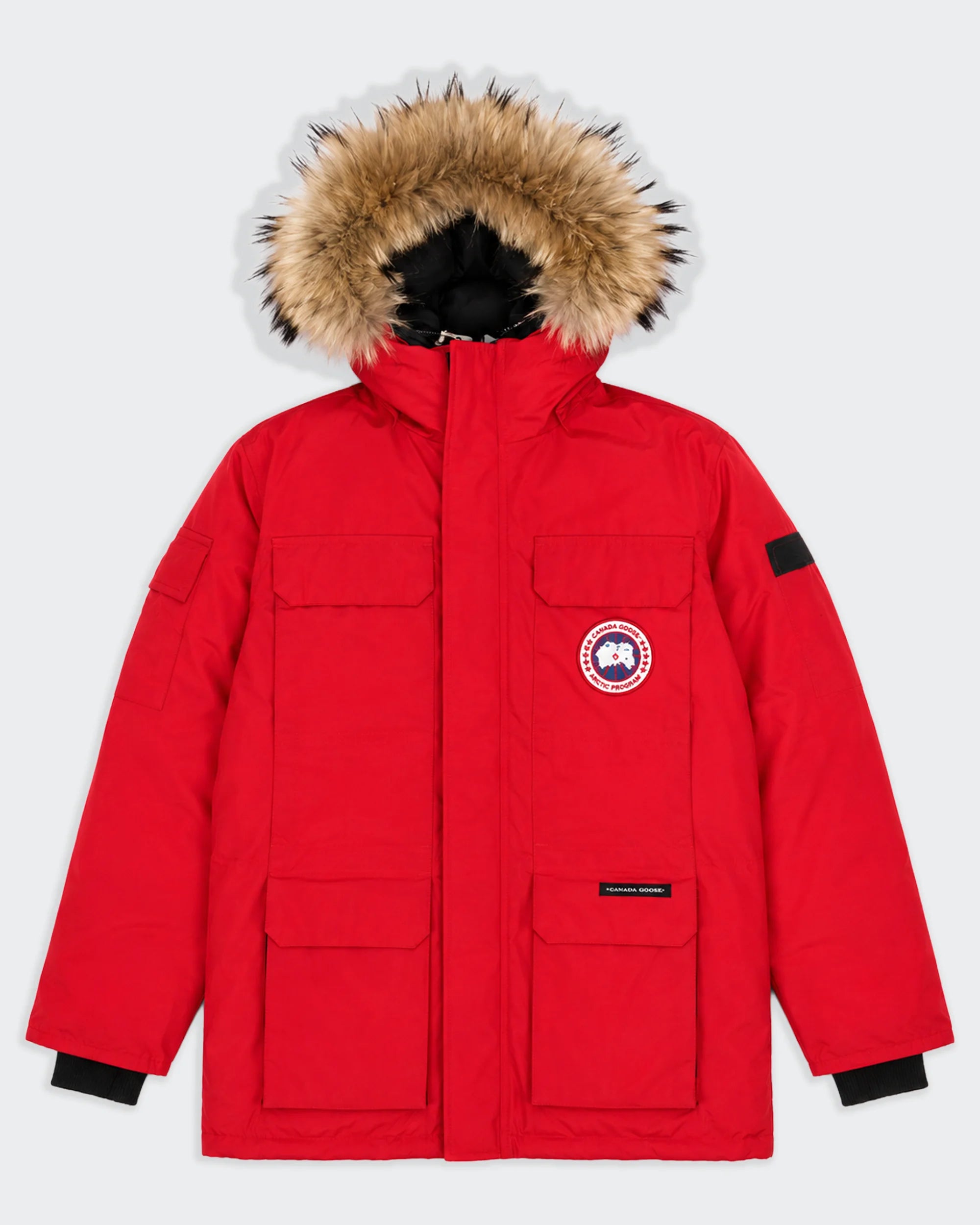 Canada Goose Red Parka Coat - L