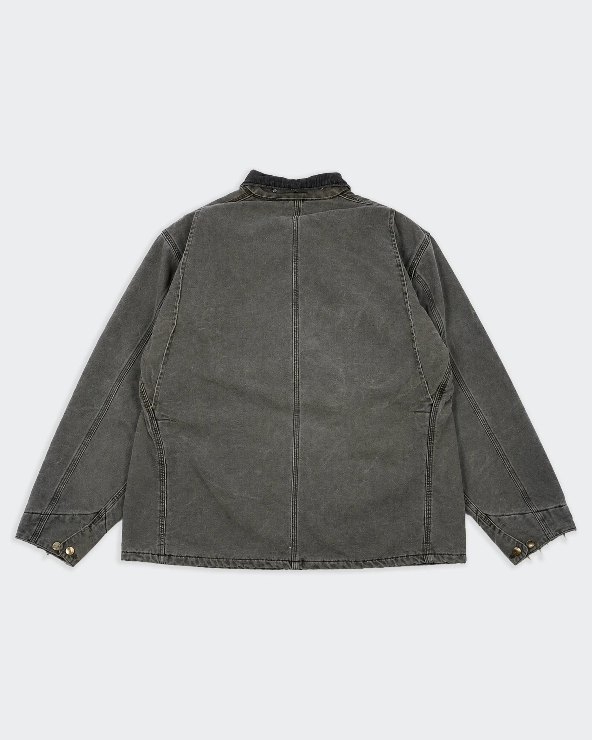 Carhartt Grey Chore Coat XL Cotton, Corduroy