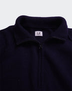 C.P. Company Navy Quarter-zip Sweater - L