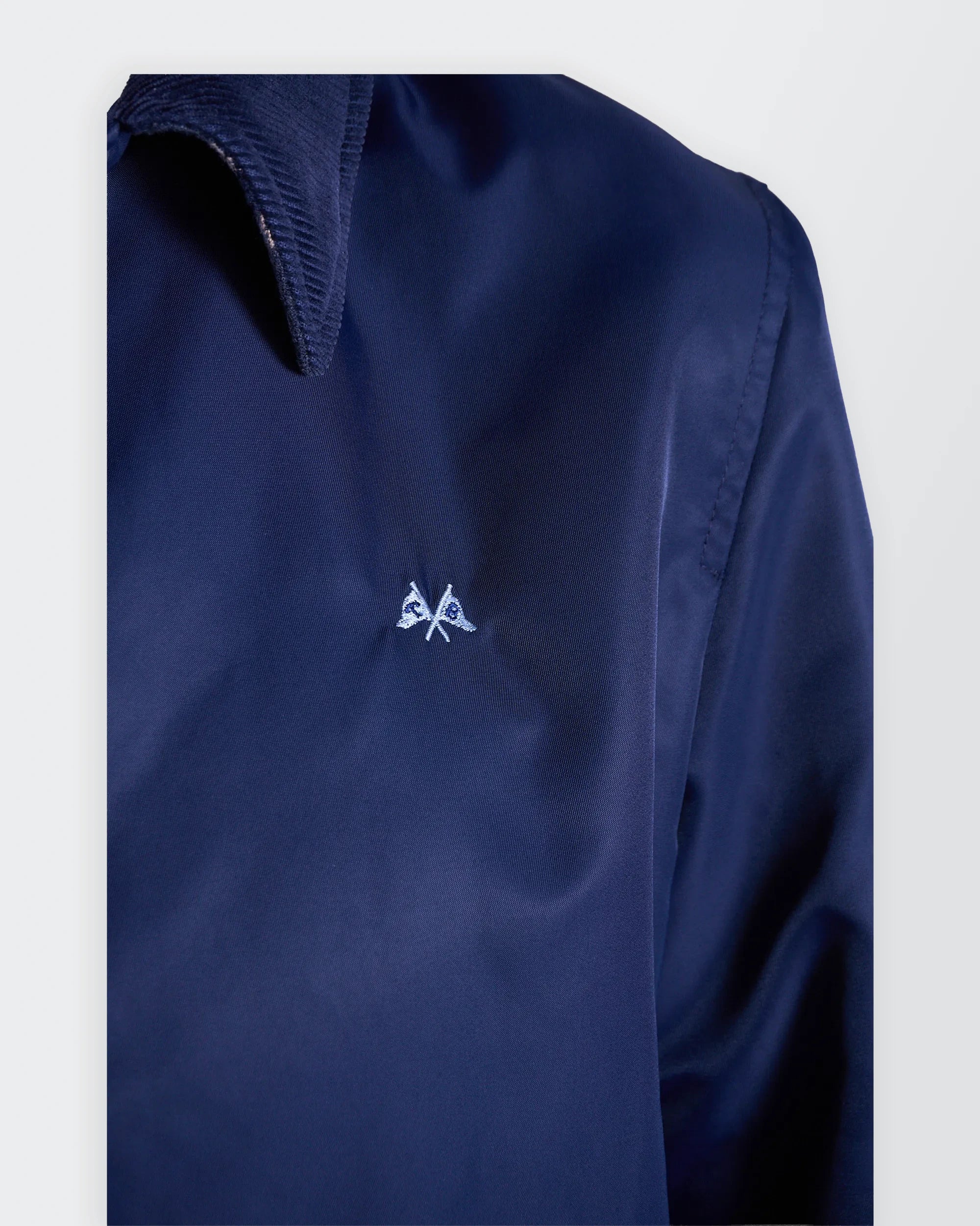 Burberry Navy Coach Jacket - M