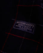 Burberry Navy Overcoat - L