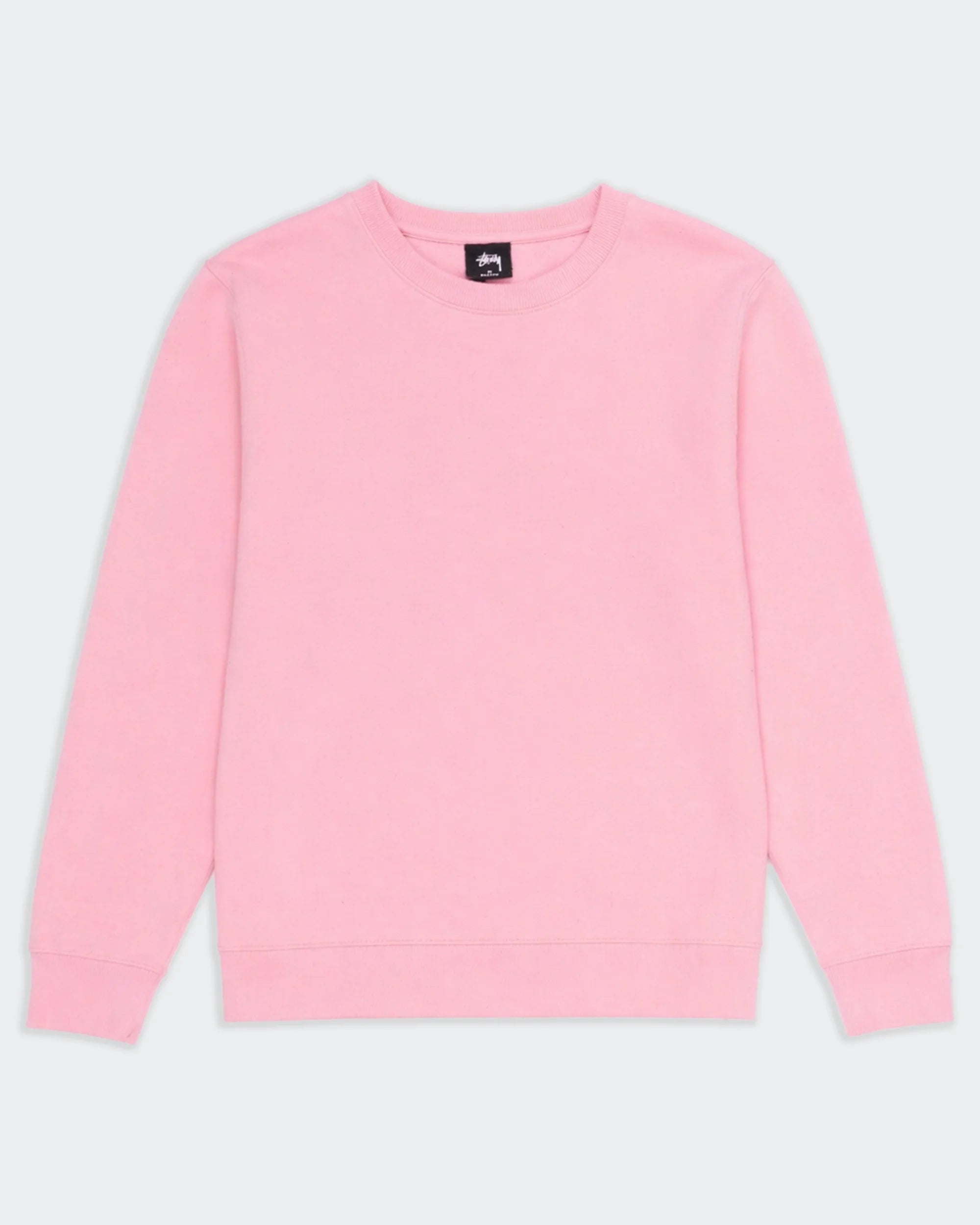 Stüssy Pink Crewneck Jumper - S