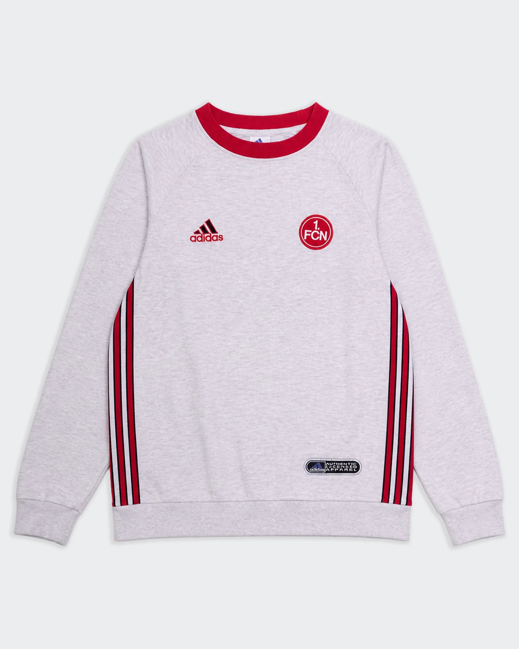 Adidas Grey Crewneck Jumper - L