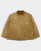 Carhartt Brown Chore Coat XL Cotton, Canvas