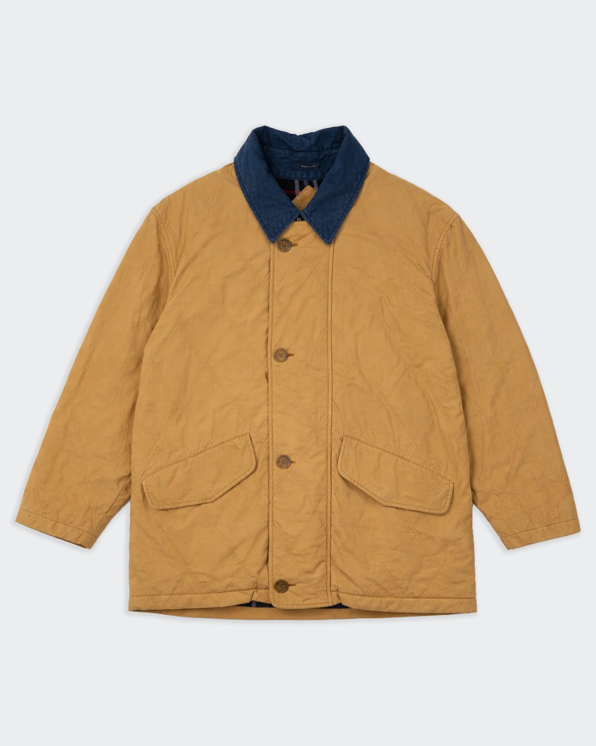 Burberry Beige Quilted Jacket - L