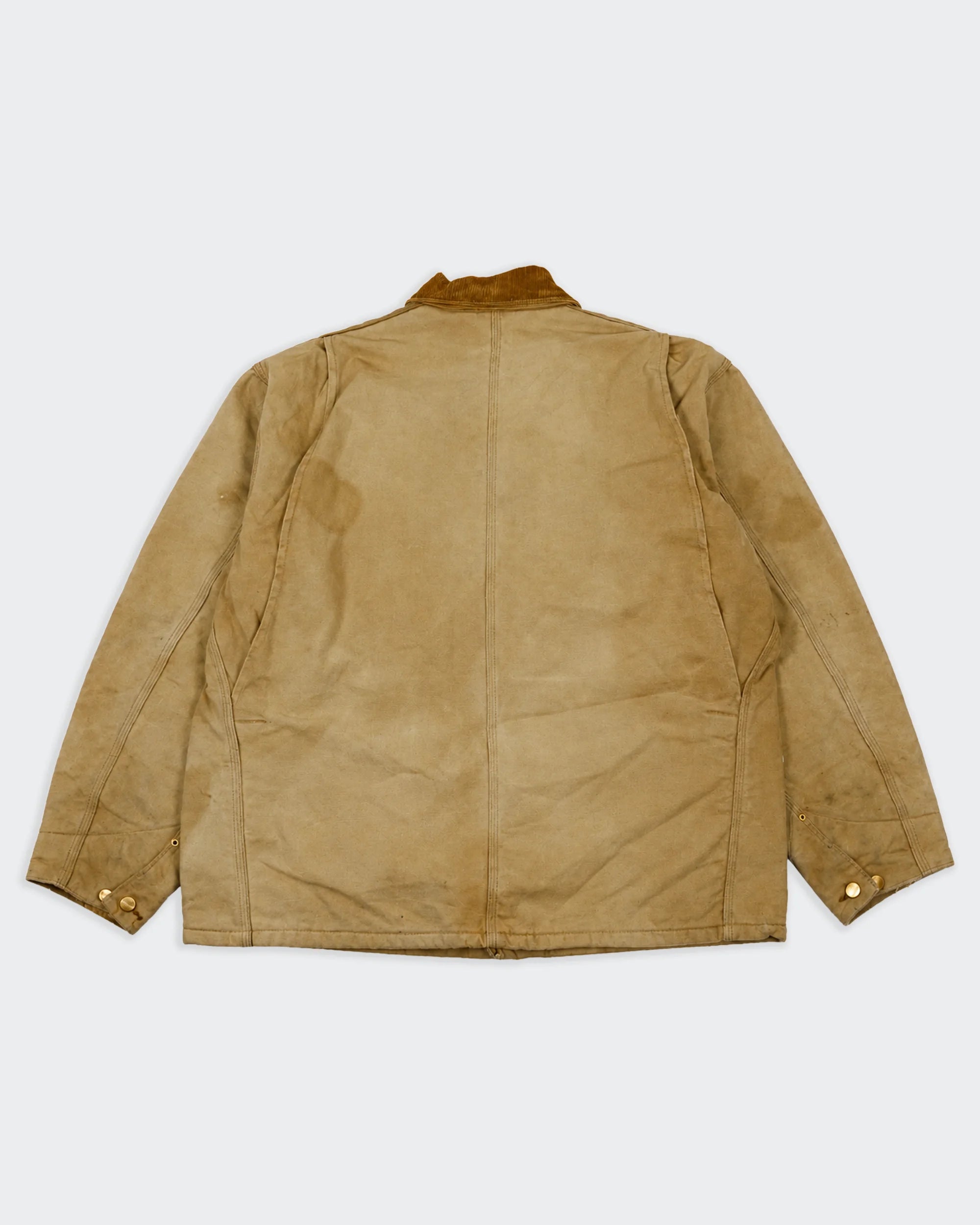 Carhartt Brown Chore Coat XL Cotton, Canvas