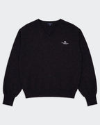 Burberry Black V-neck Jumper - XL