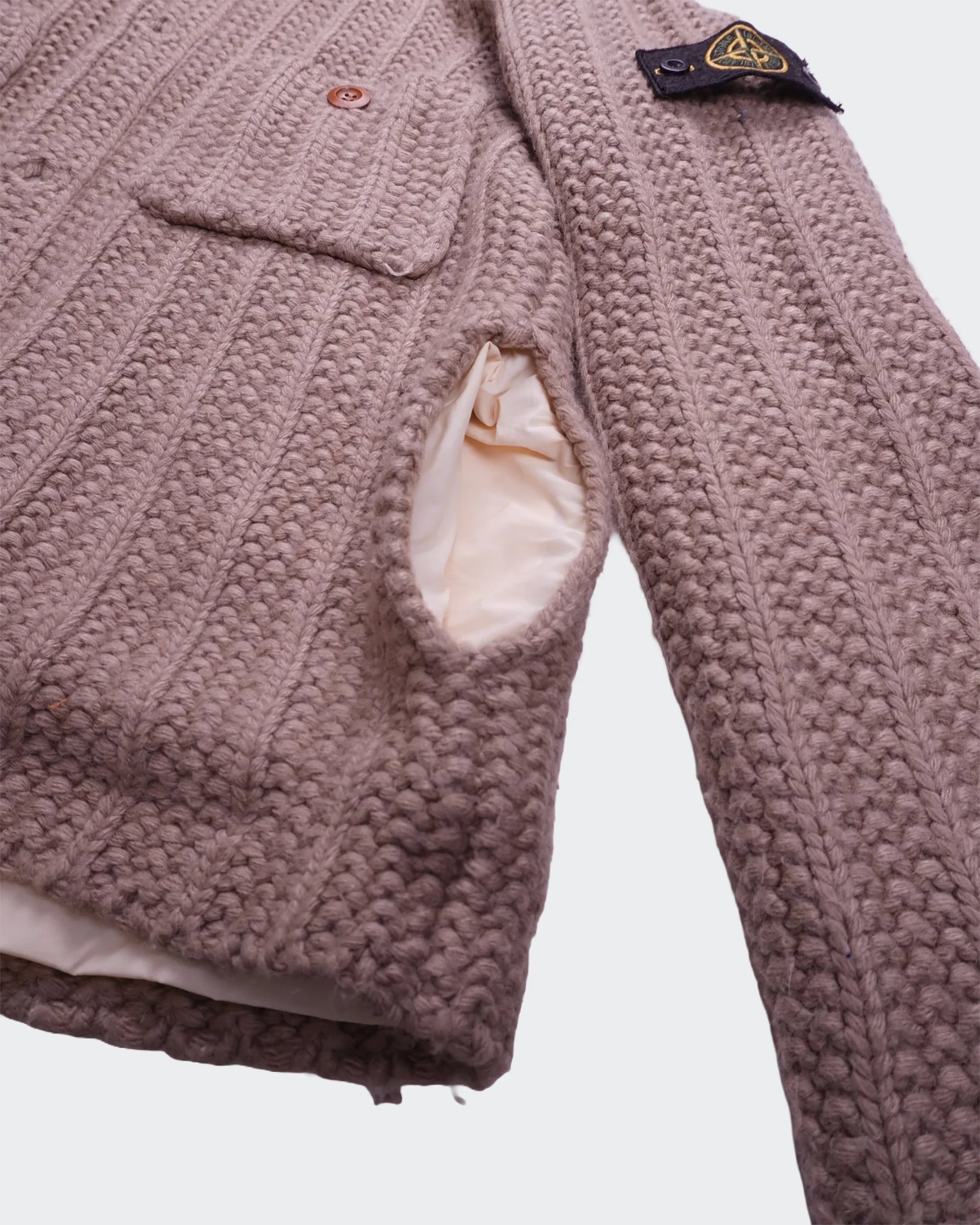 Stone Island beige jas - S