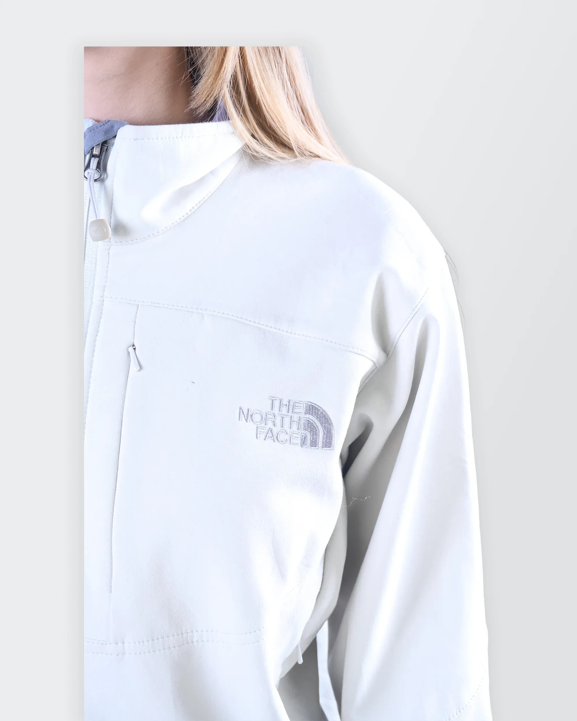 The North Face White Jacket - M