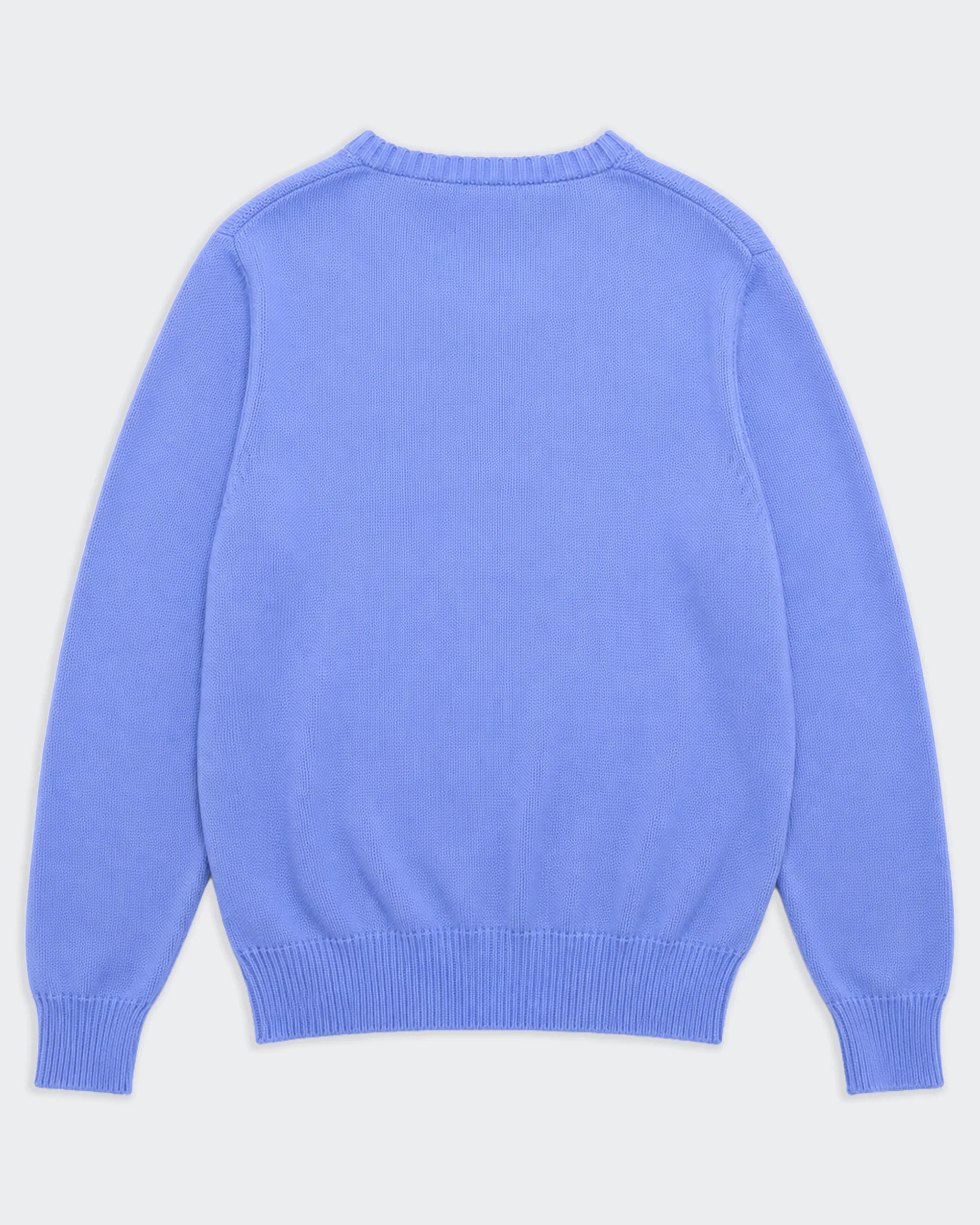 Burberry Blue V-neck Jumper - M