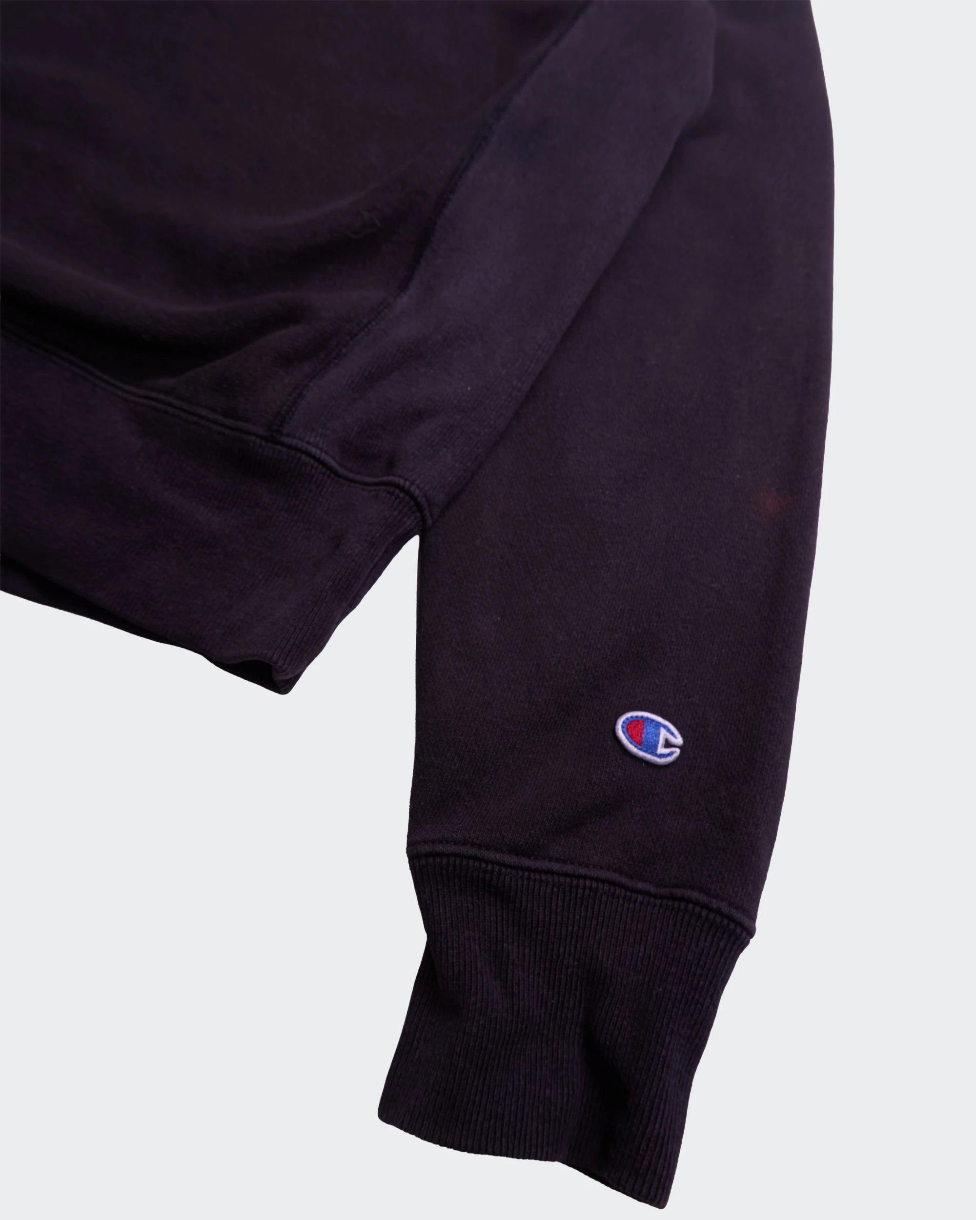 Champion Black Crewneck Jumper - S